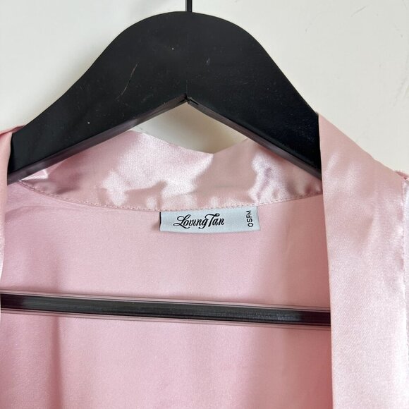 LOVING TAN Deluxe Robe in Pink Size OSFM - Picture 5 of 9